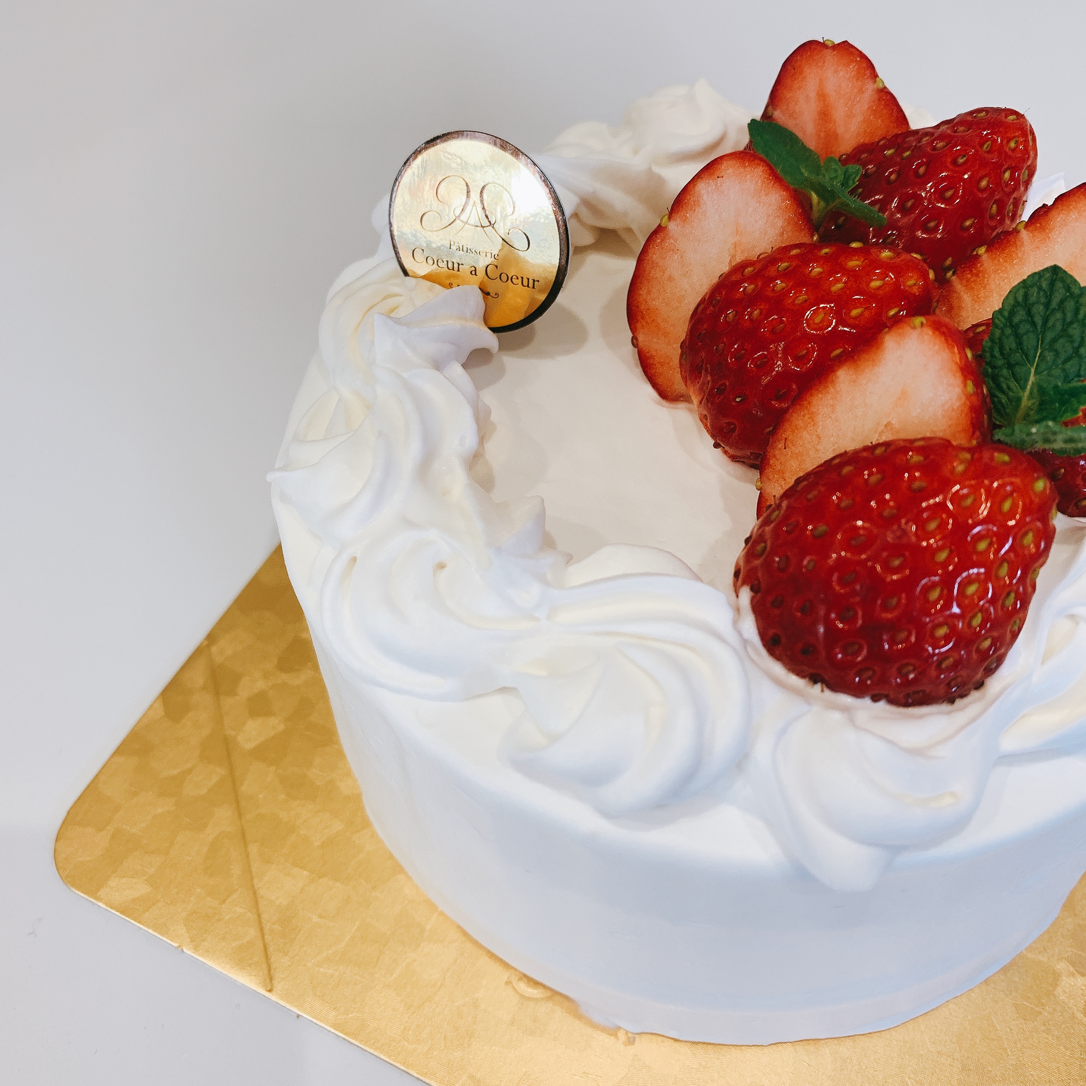 7大アレルゲン除去ケーキ Coeur A Coeur 白スポンジでもご用意できるようになりました